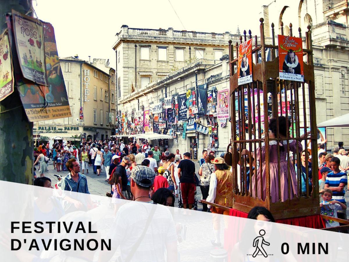 Aventure Avignonnaise - Rooftop Terrasse - Intramuros - City Center 외부 사진